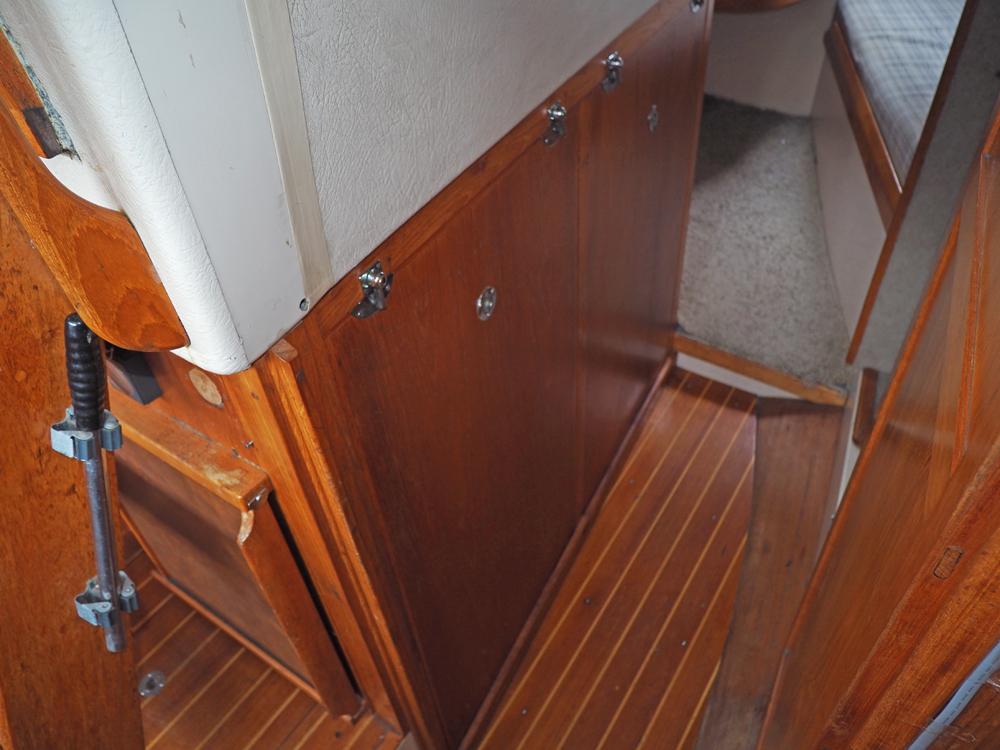 Achterkajuit, Accommodatie
